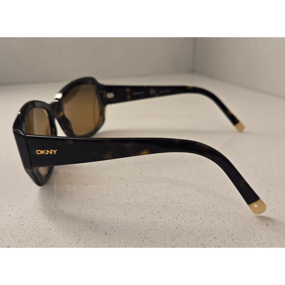 Dkny Sunglasses Brown Tortoise Shell Frames Desig… - image 5